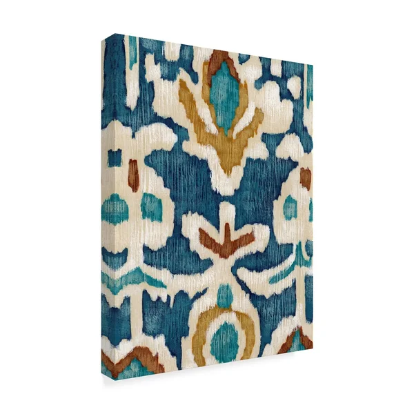 Trademark Fine Art Wag03707-C1419Gg Chariklia Zarris 'Ocean Ikat III'