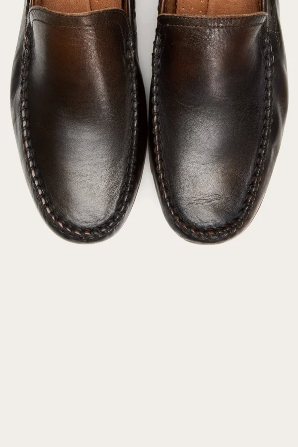 Frye Lewis Venetian Flats in Bronze - Men's Size 10.5