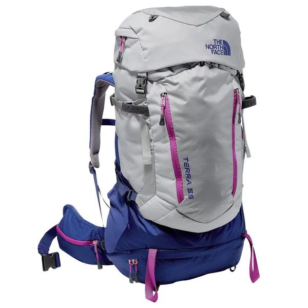 The North Face Women & S Terra 55 Backpack - Grey - Blue