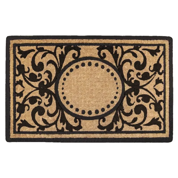 Nedia Home Heavy Duty 22x22 x 36x22 Coco Mat Heritage, Plain