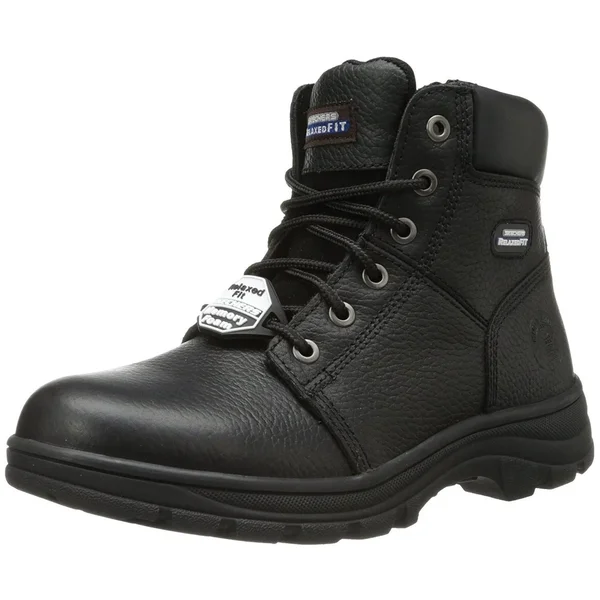 Men's Skechers Work Workshire Condor Boot - Size 11.5, Black