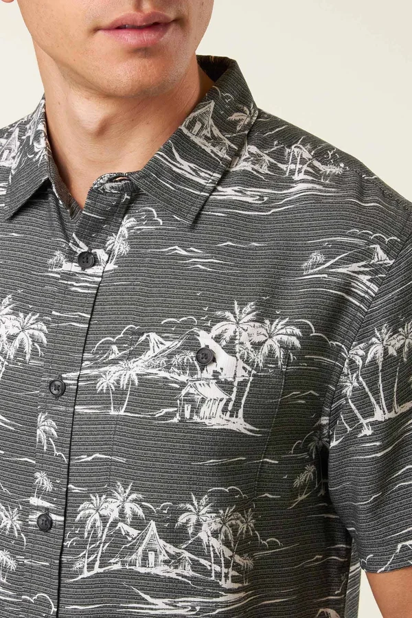 Jack O&Neill Island Time Shirt Men's Graphite - L