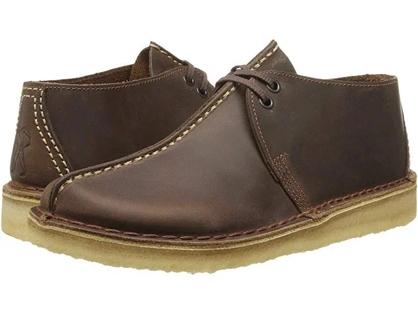 Men's Clarks Desert Trek Boot, Size: 8, Beeswax