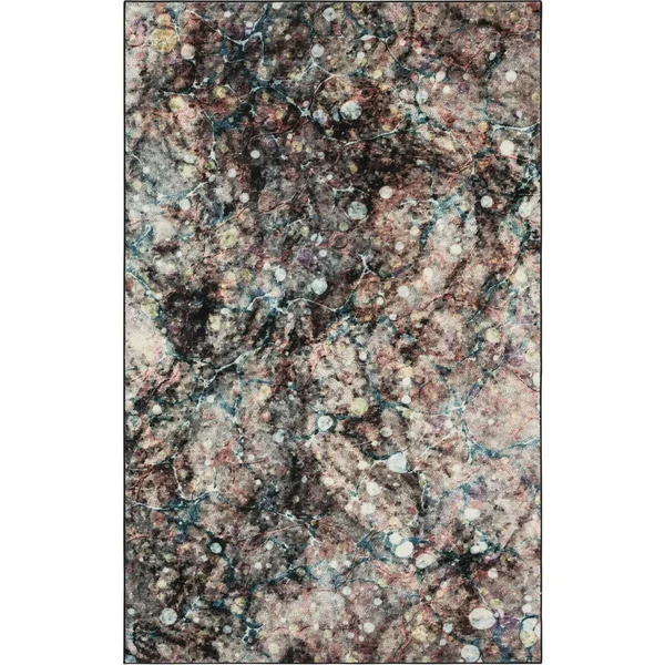Mohawk Home Prismatic Layered Marble Rug - Grey, 2x3 ft