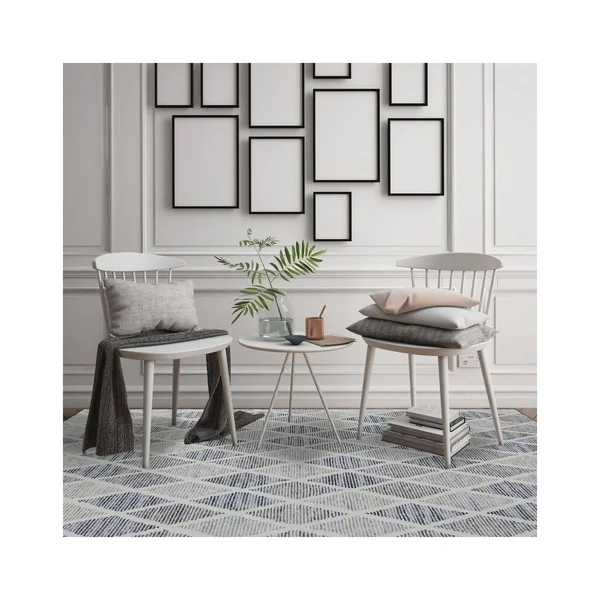 Amer Rugs Vector Gray Hand-Tufted Area Rug 5&x8&