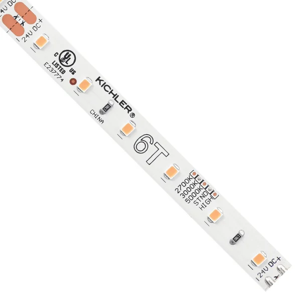 Kichler 6T110S30WH 24V Standard Dry 3000K LED Tape 10 - White Material