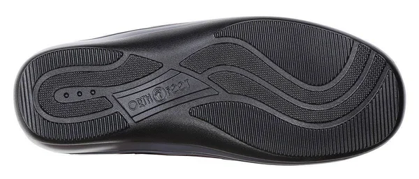 Women's OrthoFeet Tivoli Bootie Black Full Grain Leather 8 M