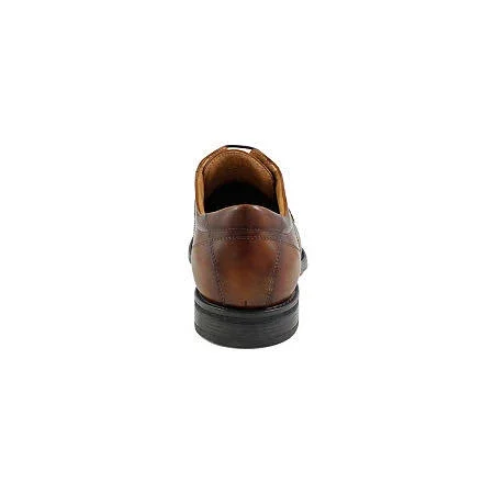 Florsheim Cognac Center Cap Leather Derby Shoes