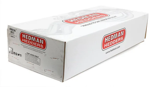 Hedman 69036 S-10 SBC Swap Header Long Tube HTC Coated
