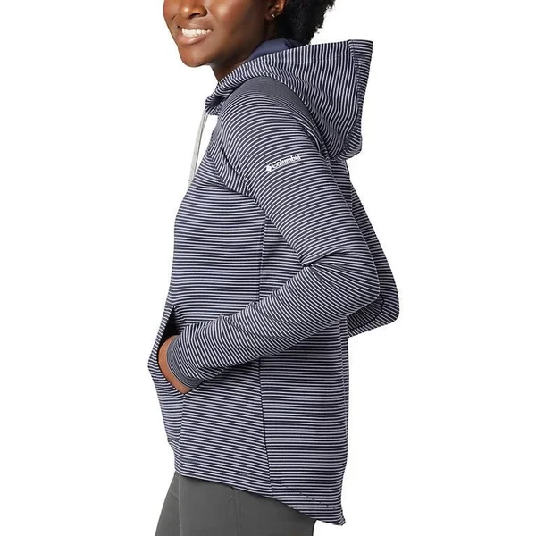 Columbia Bryce Canyon Hoodie Women's, Peach Cloud Stripe, Small