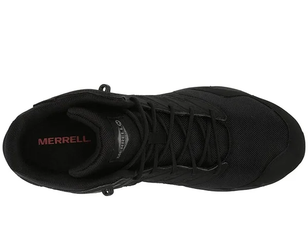 Merrell Agility Peak Mid Tactical Waterproof Boots - Men's Black