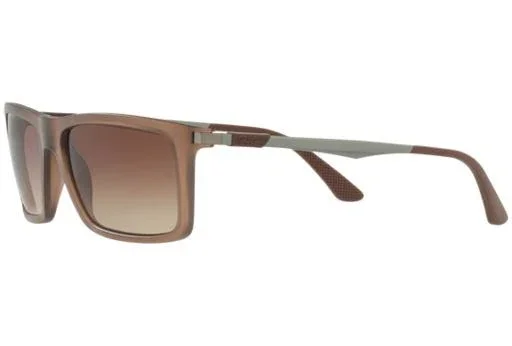 Ray-Ban RB4214 629813 Brown Rectangular Sunglasses