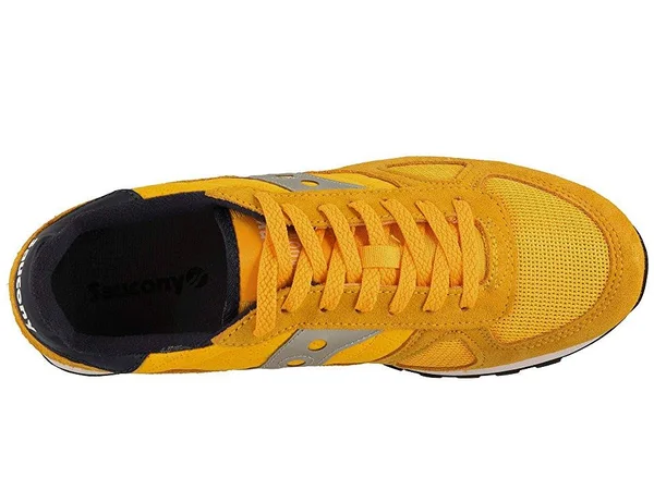 Saucony Shadow Original Size: 8M - Yellow, Navy