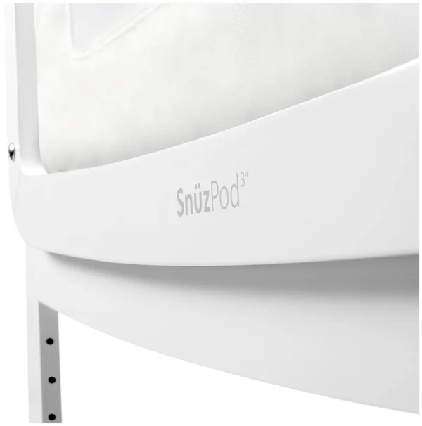 Snuz SnuzPod3 Bedside Crib - White, 49 x 100 x 95cm