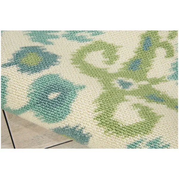Nourison Vista VIS20 Ivory Rug - 5 ft x 7 ft