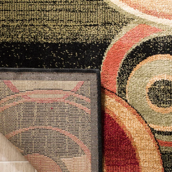 Safavieh Lyndhurst LNH225B 2&3x22 x 10&0x22 Runner Black - Multi Area Rug