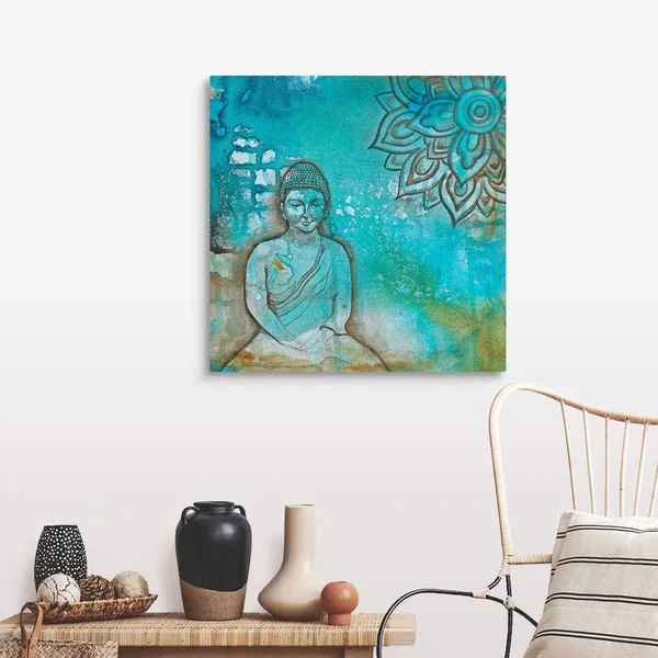 Buddah - Canvas Wall Art, 30x30, Great Big Canvas