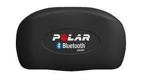 Polar H7 Bluetooth Smart Heart Rate Chest Transmitter - Gray, Med/XL - 30-45 Inches