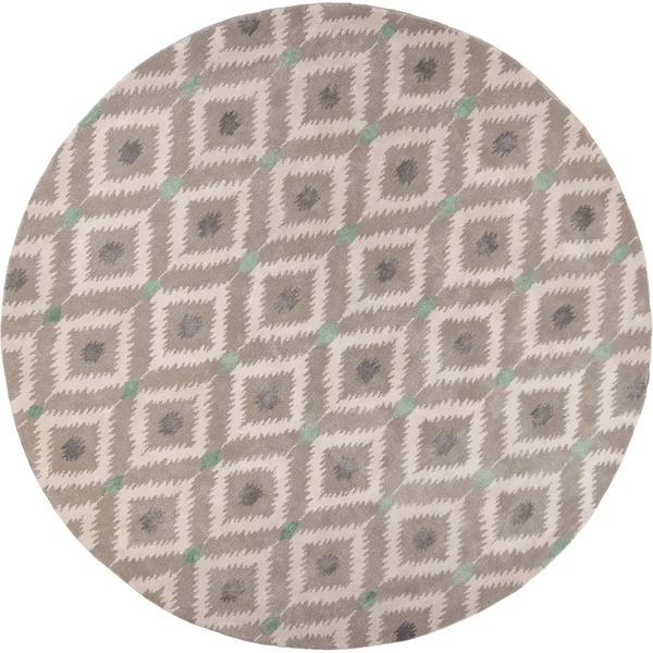 Kas Bob Mackie Home 1017 Silver/Grey Mirage 5& x 8& Area Rug