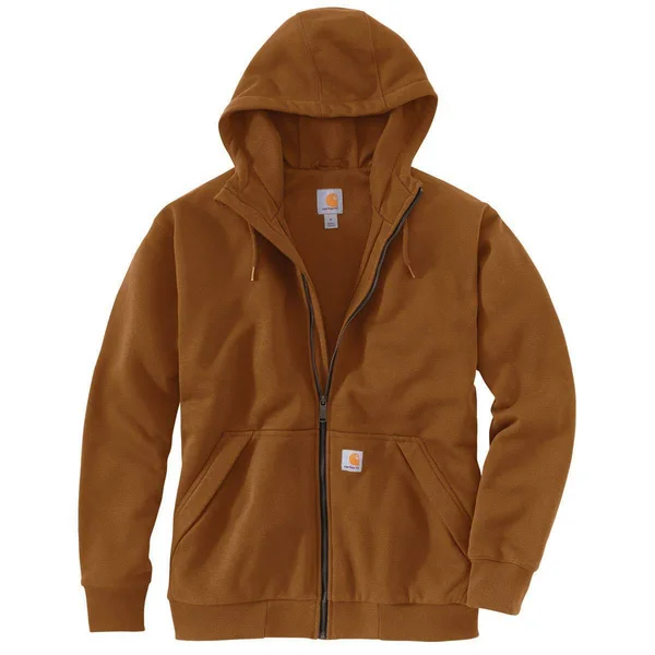 Carhartt Men's Rain Defender Loose Fit Midweight Thermal-Lined Full-Zip Sweatshirt