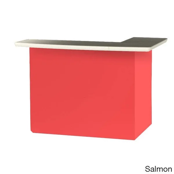 Best of Times 2000W1327 Portable Bar Solid Salmon
