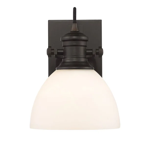 Golden Hines 1 Light Bath Vanity 3118 BA1 RBZ SD (Bronze)