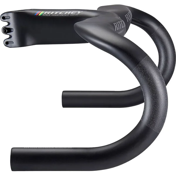 Ritchey WCS Carbon Solostreem Drop Handlebar - Carbon, Integrated, 44cm, Matte Carbon, 130mm