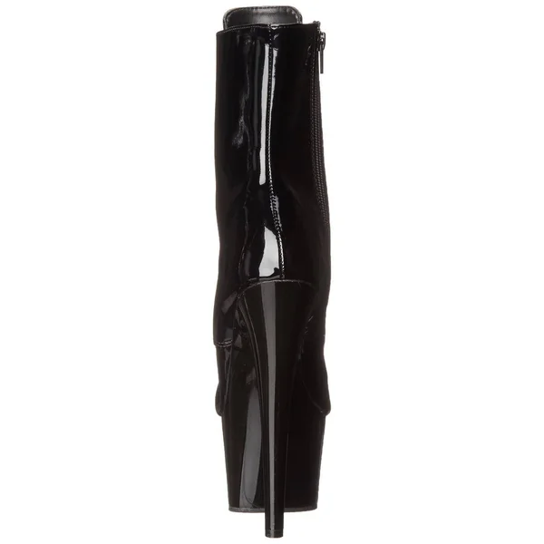 Pleaser - ADORE-1021 6 - Black Patent/Black