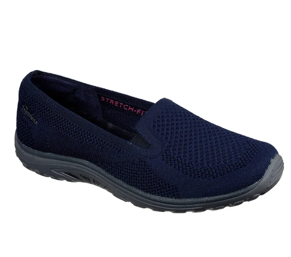 Skechers Women's Relaxed Fit Reggae Fest Enjoy Slip-On - Navy