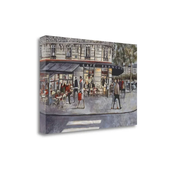23x22 x 34x22 Shopping in Paris by Didier Lourenco Fine Art Giclee Print