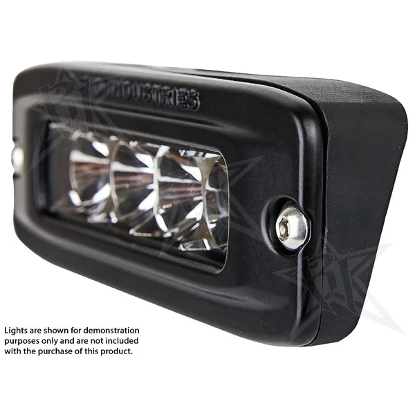 Rigid Industries - SR-Q Series Angled Flush Mount Kit - Up/Down