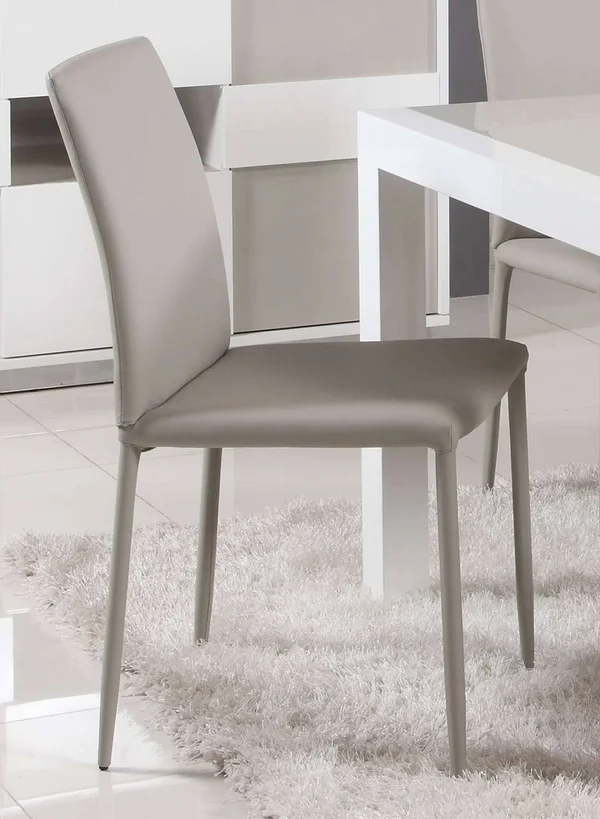 Chintaly Gina Fully Covered Tapered Leg Side Chair [Set of 2]