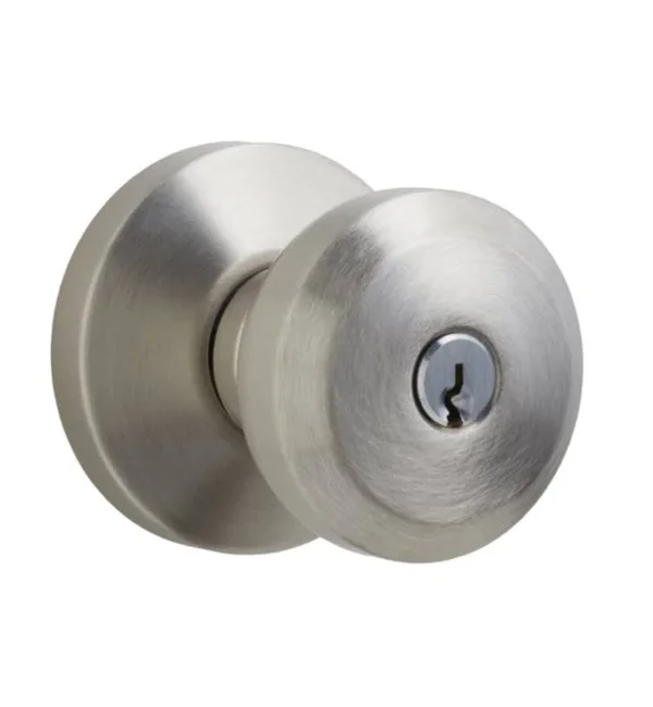 Baldwin Estate Contemporary Polished Chrome Keyed Entry Door Knob, 5275.260.ENTR