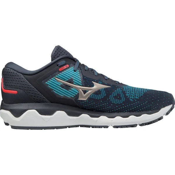 Mizuno Men's Wave Horizon 5 India Ink-Platinum Gold - 12.5