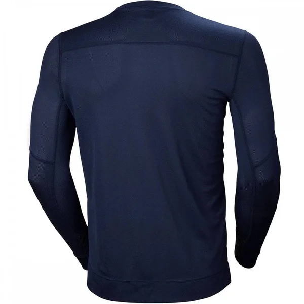 Helly Hansen HH Lifa Long Sleeve Crewneck 75105, Navy, S
