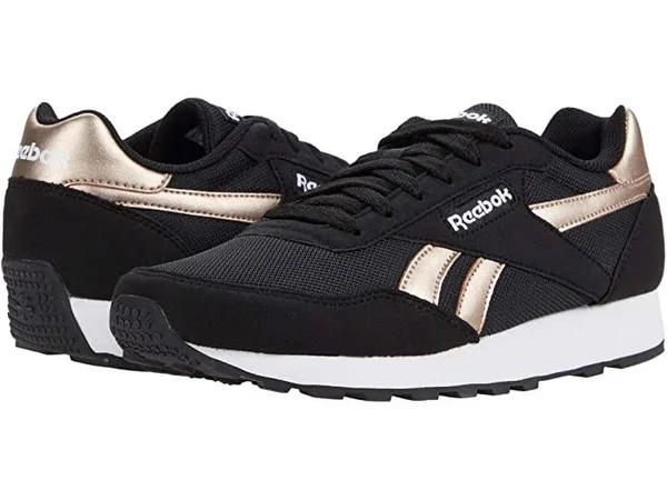 Reebok Rewind Run - Women's in Black/White/Blush Size 5.5