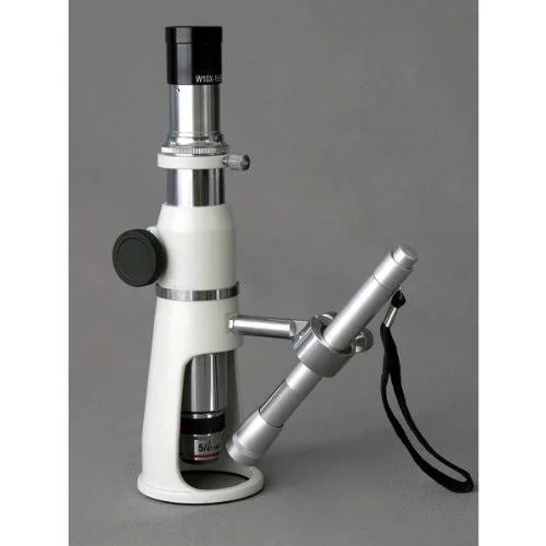 Amscope 100x Stand - Shop, Measuring Microscope + Pen Light