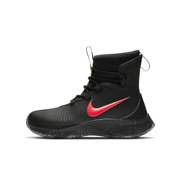 Nike Boys Binzie Boot - Shoes Black/Crimson Size 06.0