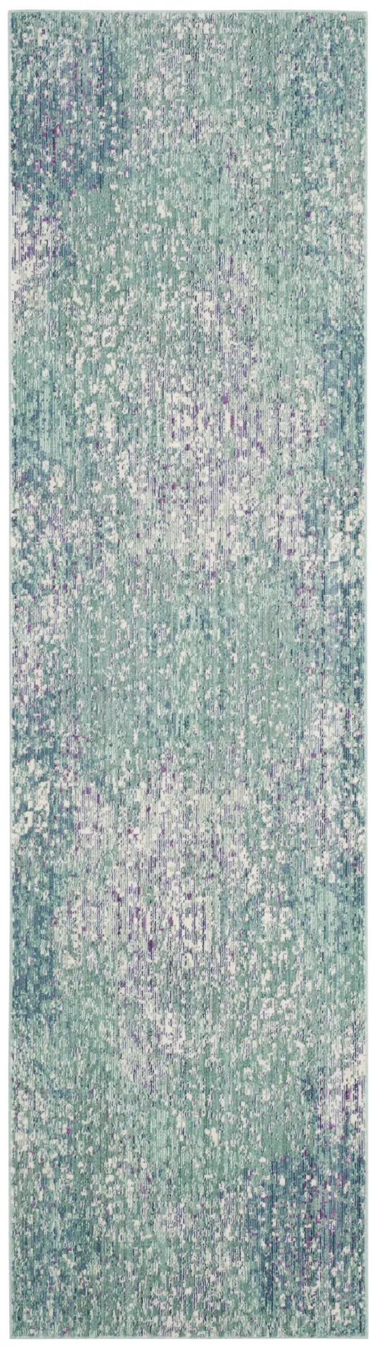 Safavieh Mystique MYS977F Blue/Multi Rug 2& 3x22 x 8& 0x22 Runner