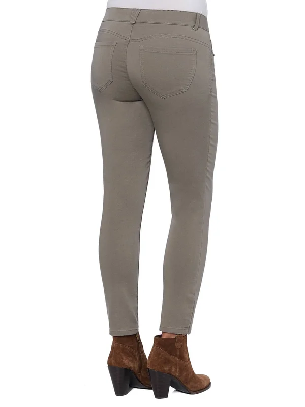 Democracy Women's Absolution Ankle Length Colored Jegging 8, Wine