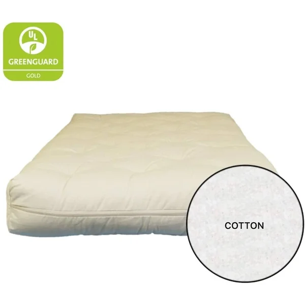 Bio Sleep Concept 6-Inch Cotton Fiber Futon Mattress - Twin