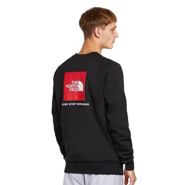 The North Face Raglan Redbox Crew TNF Black TNF Red