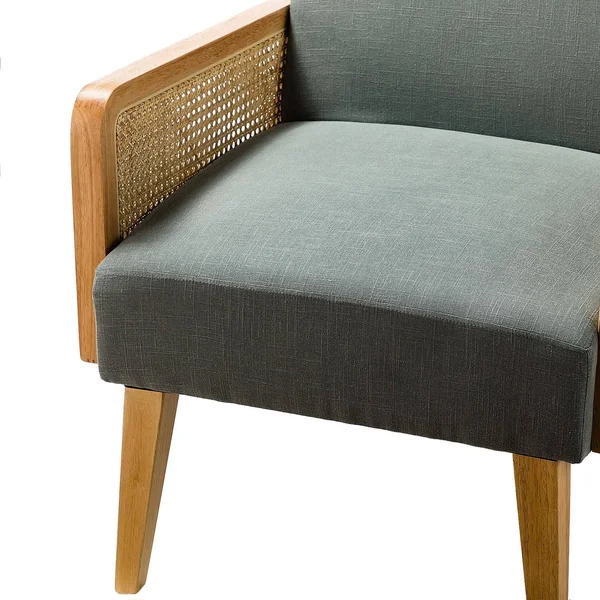 Carson Carrington Yppersbyn Upholstered Velvet Accent Chair - Tan