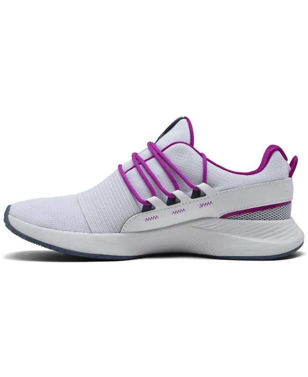 Under Armour Women's Charged Breathe Lace Sportstyle Shoes - White, 8