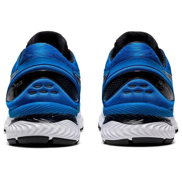 Asics Men's GEL-Nimbus 22 Running Shoes Directoire Blue/Black 8.5