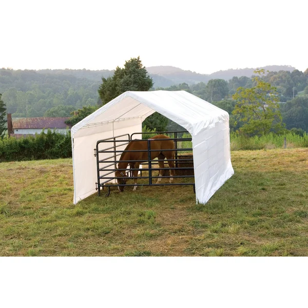 ShelterLogic 2-in-1 Max AP Canopy - 20ft.L x 10ft.W - Canopy and Event Tent, Model#25715