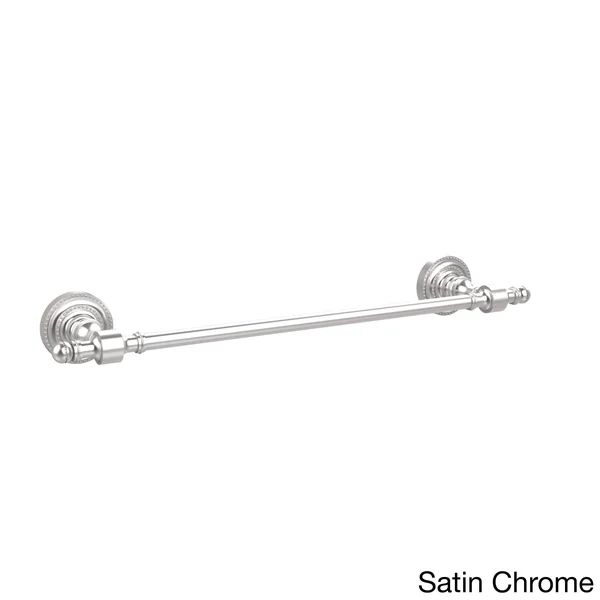 Allied Brass Retro Dot Collection 30 inch Towel Bar Black Matte