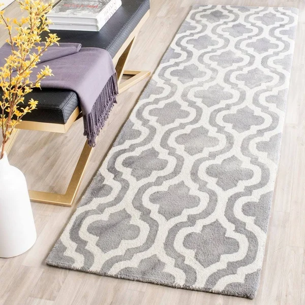 Safavieh 2&-3x22 x 8& Dip Dye DDY537G Beige - Ivory Rug