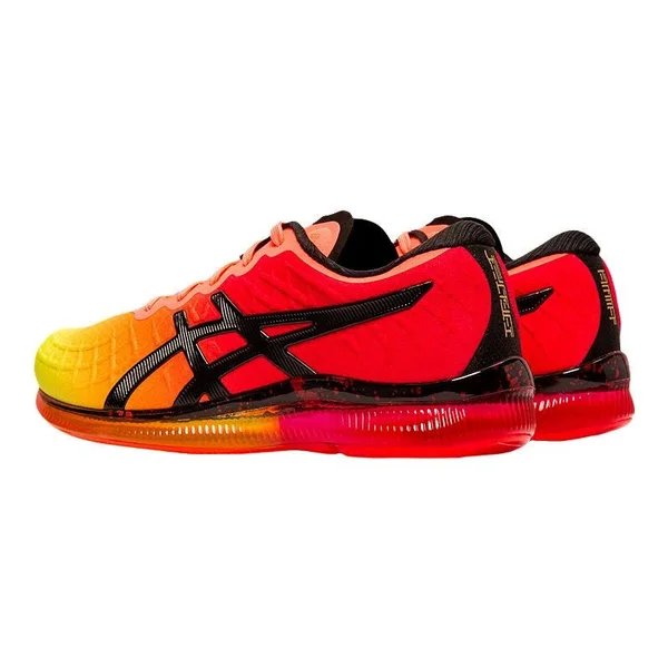 Asics Women's Gel-Quantum Infinity Running Shoes in Sour Yuzu/Black 7