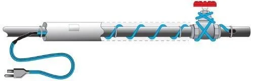 King Srp126-6 SRP Self-Regulating Pre-Assembled Cable 6 ft 120V 36W